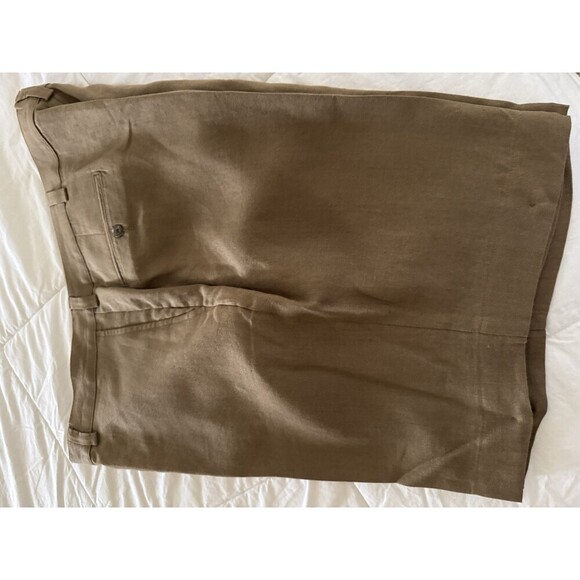 Polo Ralph Lauren 100% linen shorts men Size 42 - Picture 2 of 4